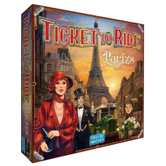 Társasjáték: Ticket to Ride - Párizs