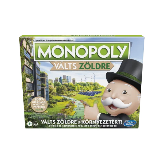Monopoly Válts zöldre társasjáték